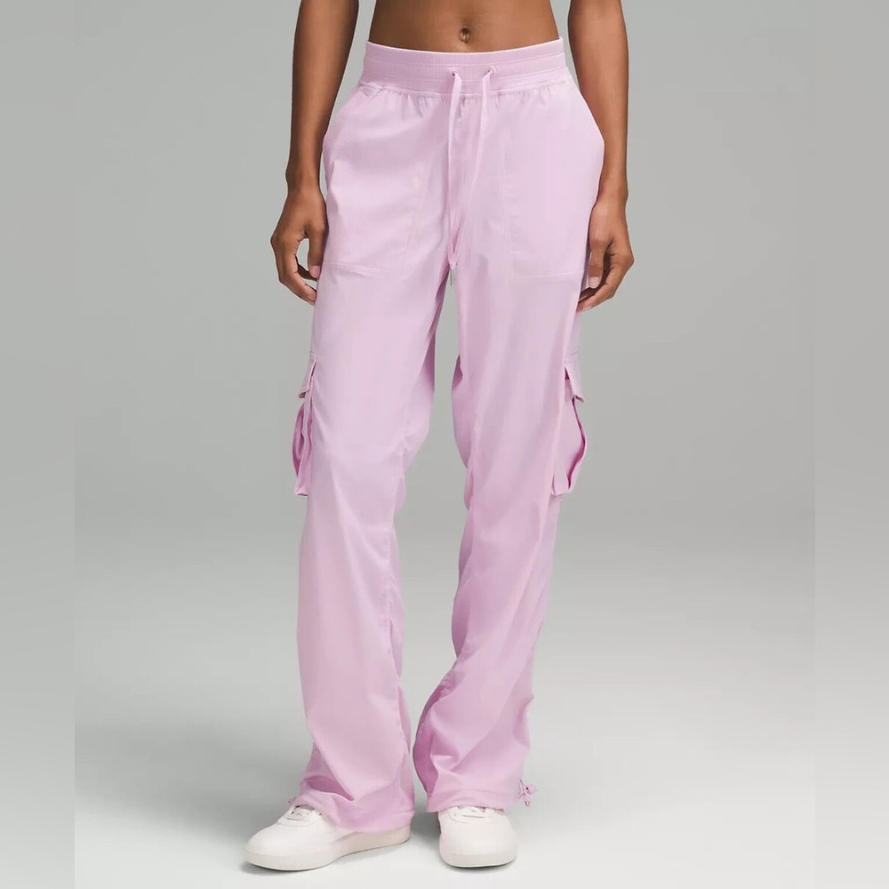 Lululemon Vitapink Dance Studio Cargos Size Medium Gently Worn